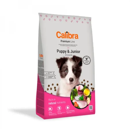 Calibra Dog Premium Line Puppy&Junior Kurczak 3 kg